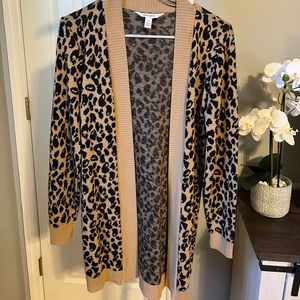 Cheetah cardigan